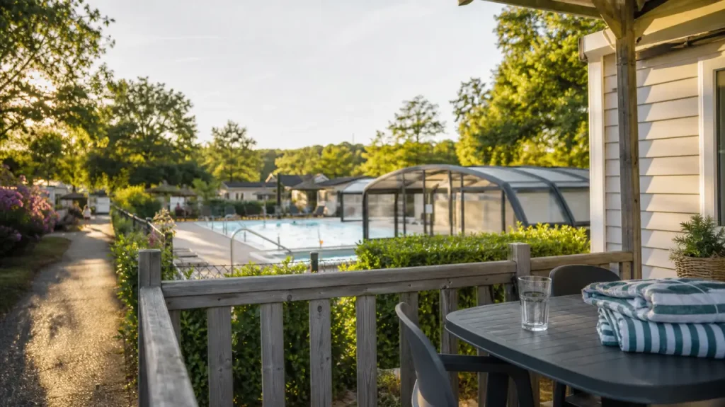 Piscines chauffées, mobil-homes et Périgord à portée : le Camping APV La Pélonie 4 étoiles en Dordogne