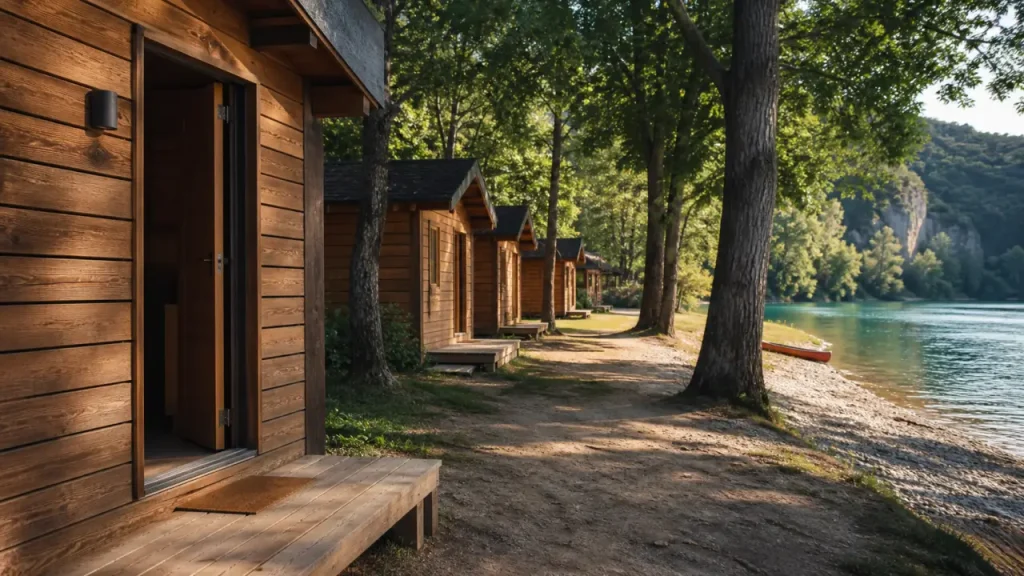 Camping chalet sur la Dordogne : dormir au bord de l’eau sans renoncer au confort