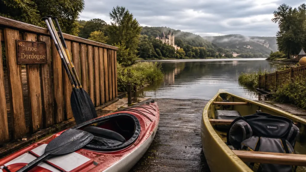 Réserver une descente facile niveau 1 au club FJEP de Pessac-sur-Dordogne