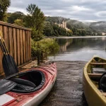 Canoë kayak club FJEP de Pessac-sur-Dordogne, mise à l’eau sur la Dordogne