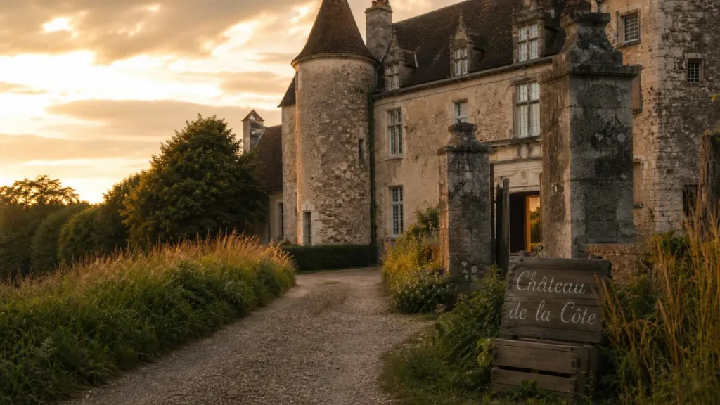 Château de la Côte en Dordogne : hôtel 3 étoiles, restaurant et réception à Biras
