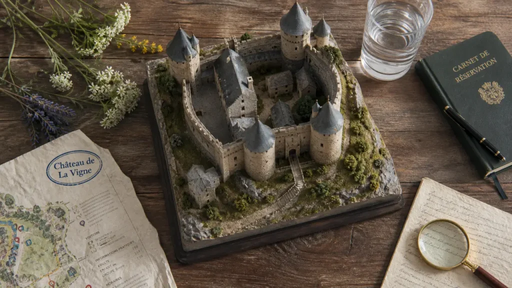 Château de La Vigne en Dordogne ? Le bon château se visite à Ally, dans le Cantal