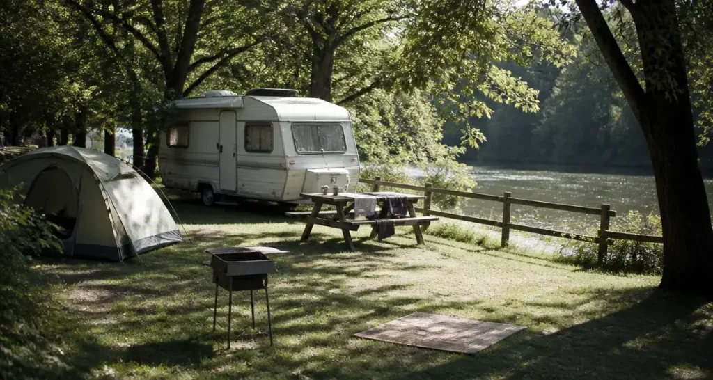 Camping Bord de Dordogne : se réveiller au rythme de la rivière à 15 minutes de Saint-Émilion
