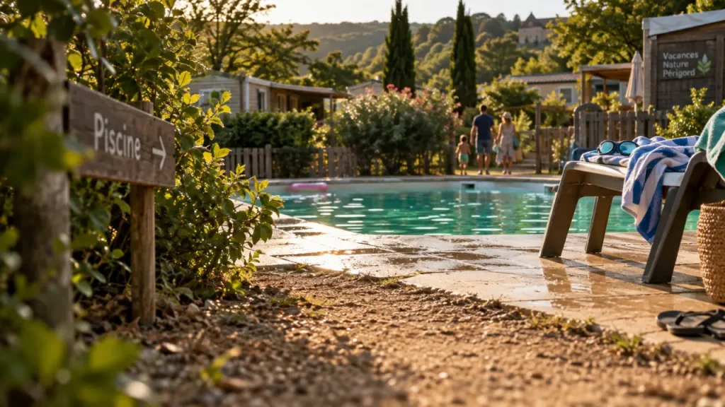 Camping Le Tiradou en Dordogne : 3 étoiles, piscine chauffée et sites du Périgord Noir