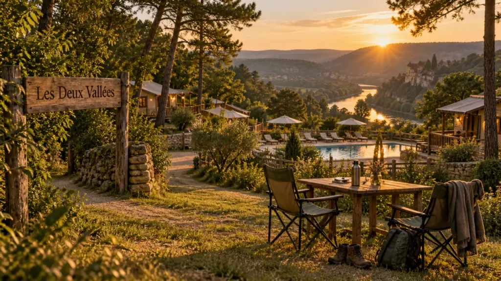 Camping Les Deux Vallées en Dordogne : Vézac, Sarlat et Beynac à portée de séjour