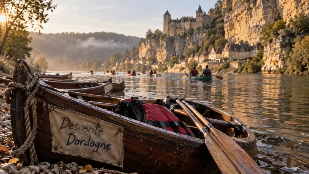 120 km en canoë sur la Dordogne : 3 bases Safaraid et des parcours d’une heure à 7 jours