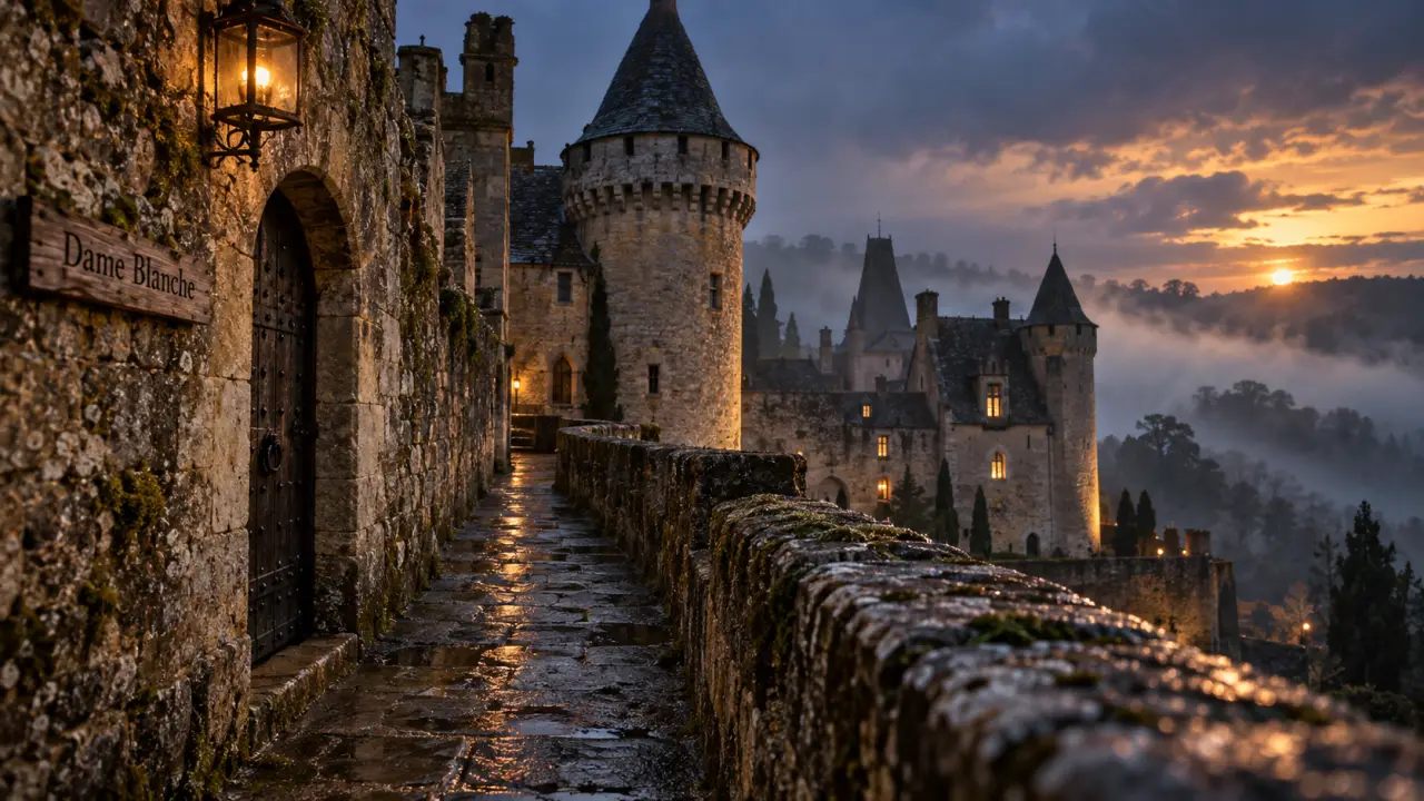 Château de la dame blanche dordogne, Puymartin près de Sarlat