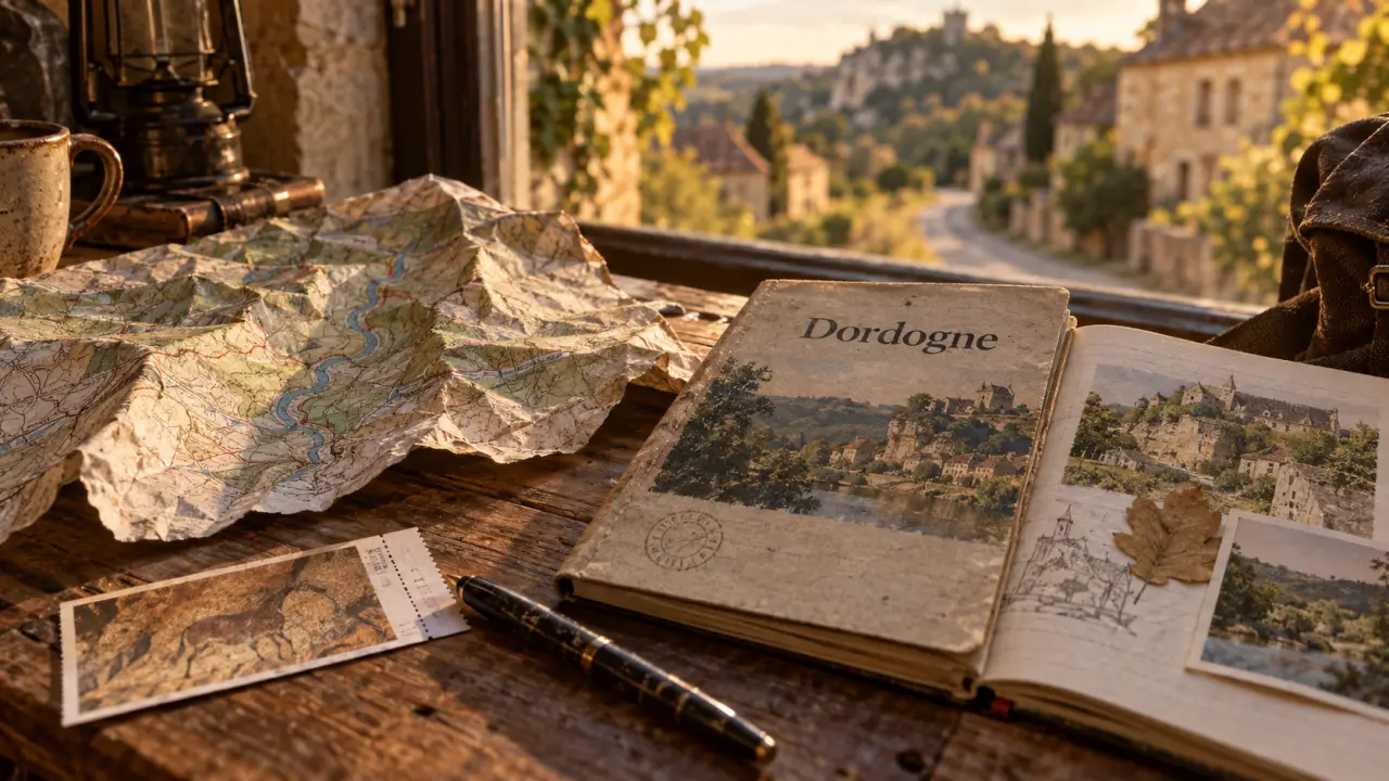 Dordogne tourisme agenda sur une carte IGN, pour choisir une sortie proche