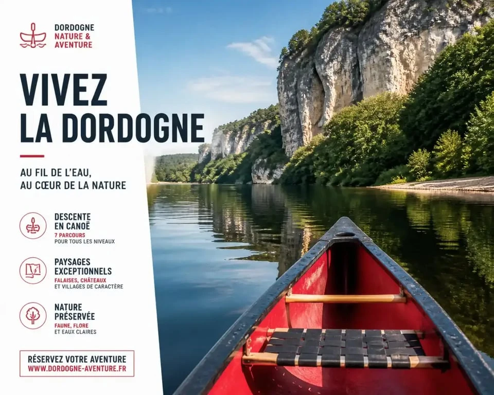 Activités nautiques et canoë sur la Dordogne