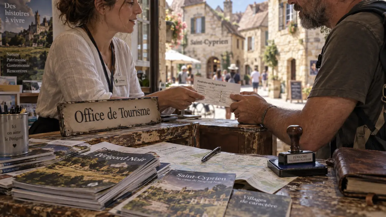 saint cyprien dordogne office tourisme : accueil à l’office de tourisme