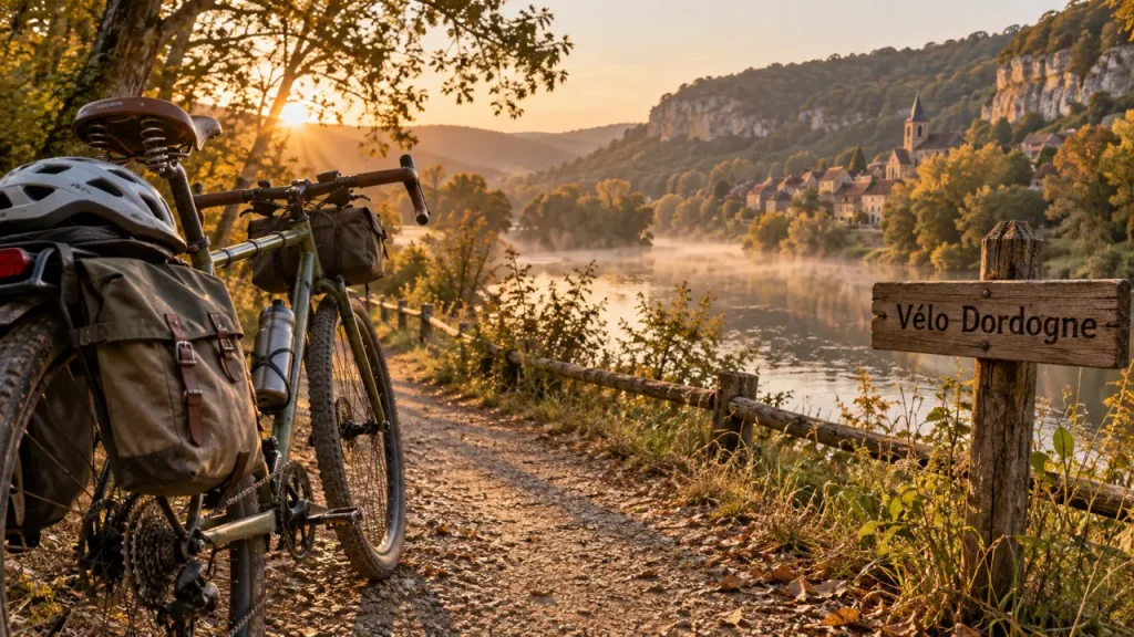 Voyage à vélo en Dordogne : voies vertes pour débuter, itinéraires vallonnés pour aller plus loin