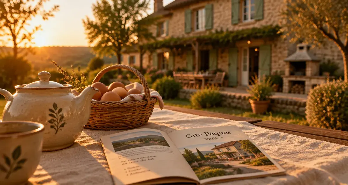Gite vacances de paques lot : gîte en pierres, terrasse et jardin