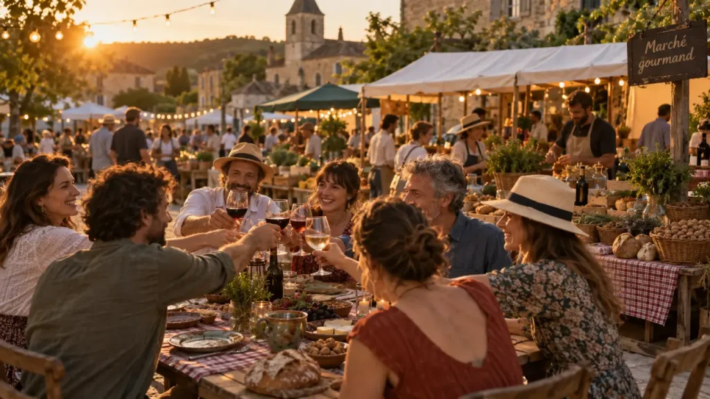 Marchés gourmands en Dordogne : les villages et horaires à connaître cet été