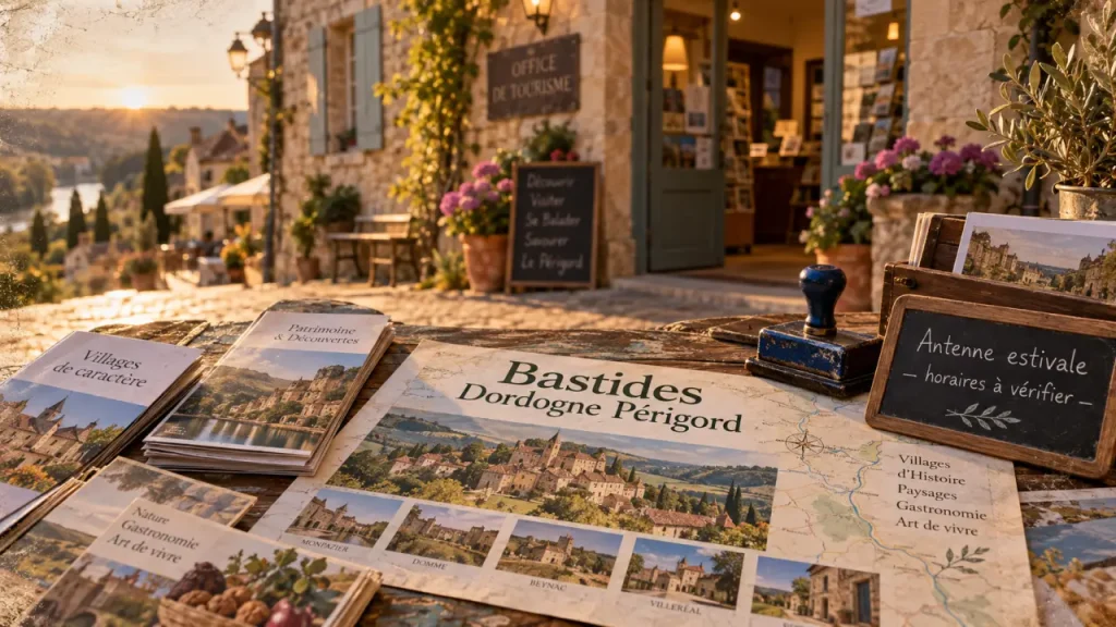 Office du tourisme de Biron en Dordogne : une antenne estivale à vérifier avant le départ